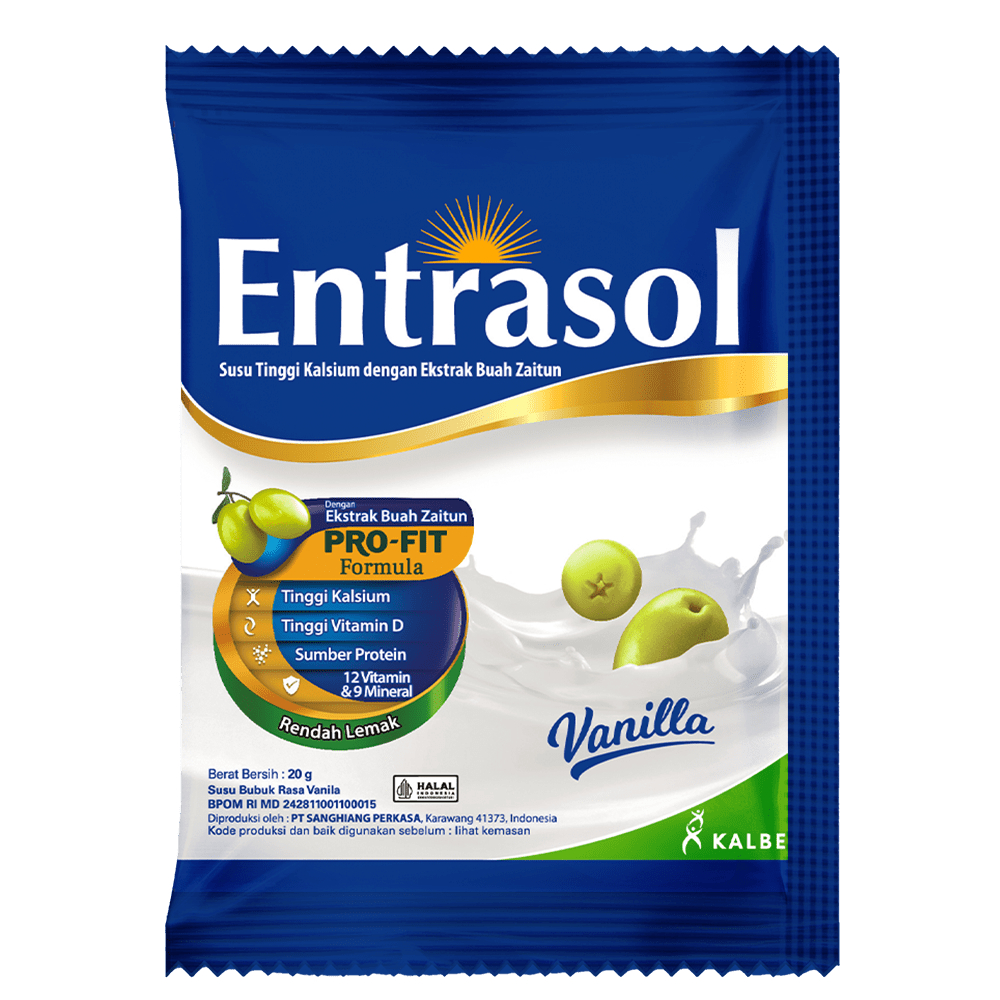 

Entrasol Vanila / Chocolate 20 Gram / Entrasol