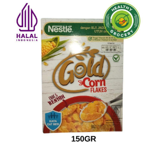 

Nestle Gold Corn Flakes 150 gram - Granola Sehat dengan Biji Jagung Utara 25% - Halal Indonesia