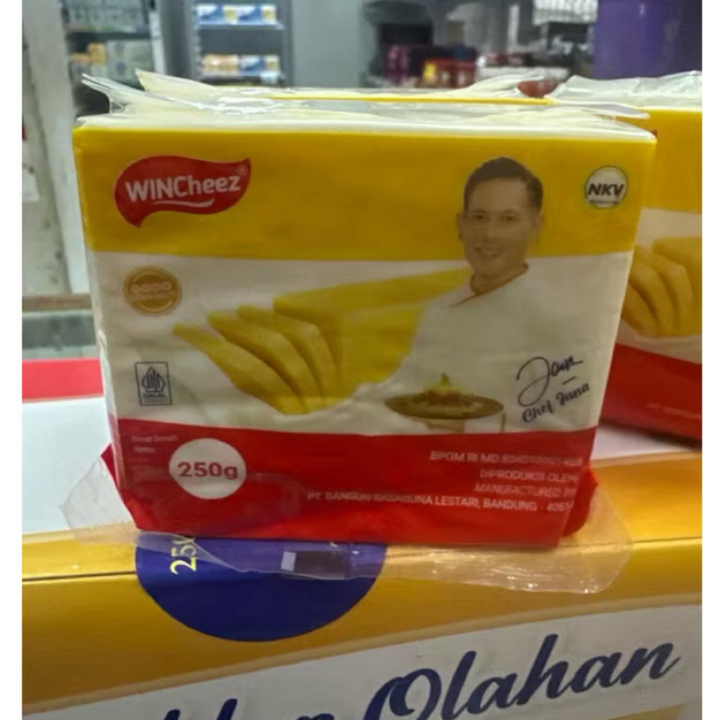 

Keju Wincheez 250grm potongan