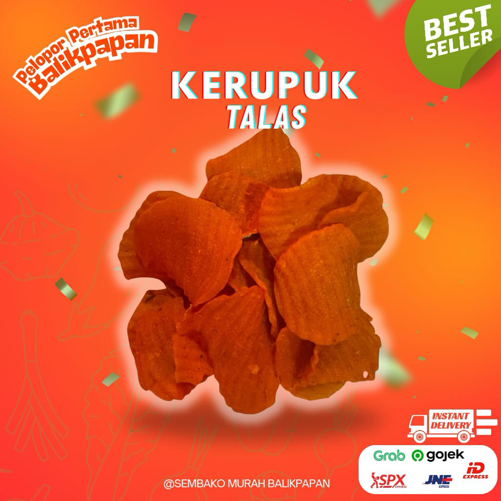 

kerupuk talas 500 gram
