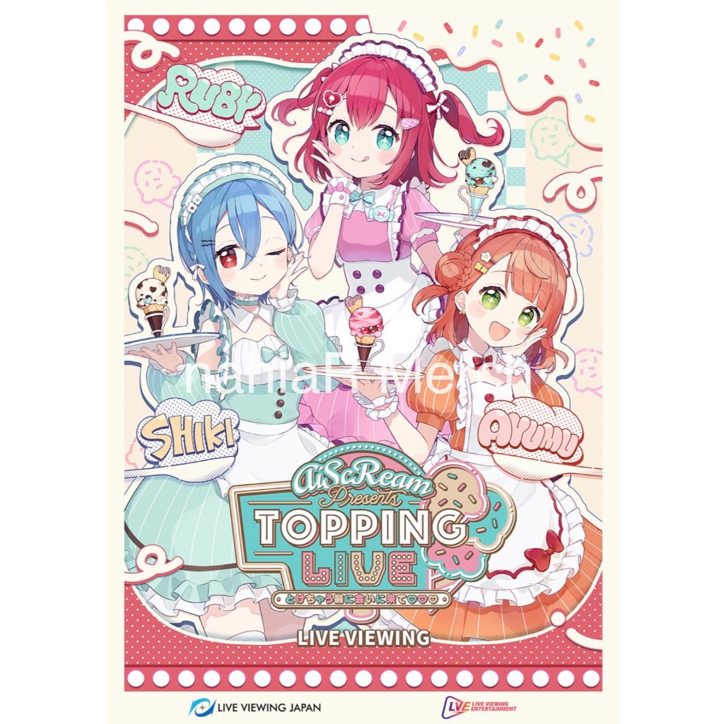 

AiScReam presents TOPPING LIVE -LIVE VIEWING- x CGV Official Exclusive Sticker Pack