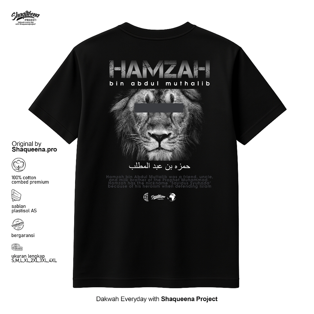 KAOS DAKWAH HAMZAH - NEW ARTICLE SHAQUEENA PROJECT