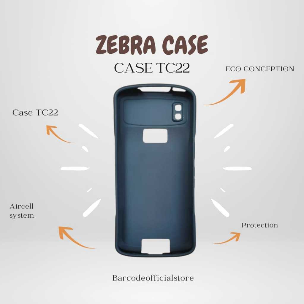 ZEBRA GRIP -  CASE - (SCREEN PROTECTOR / TEMPERED GLASS) FOR TC22 / TC27