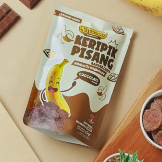 

kripik pisang coklat