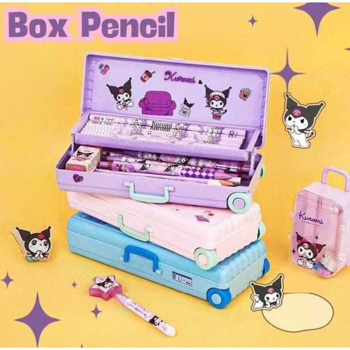 

Kotak Pensil Tarik 2 Tingkat Kotak Pensil Karakter Model Koper Kotak Pensil Koper Tempat Pensil Roda Tarik