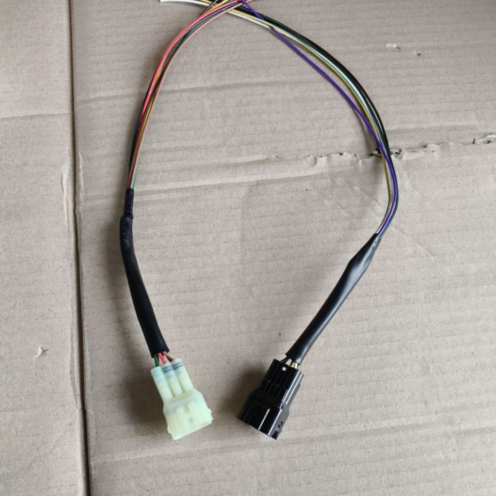 Soket DLC Suzuki Kawasaki, Male, untuk membuat diagnostik Manual.