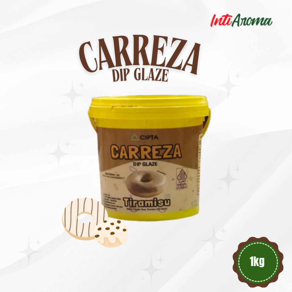 

Carezza dip glaze tiramisu 1KG