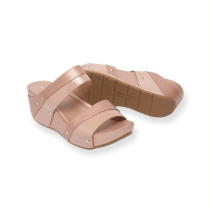 Wedges Wanita Bc Kulit VG1024