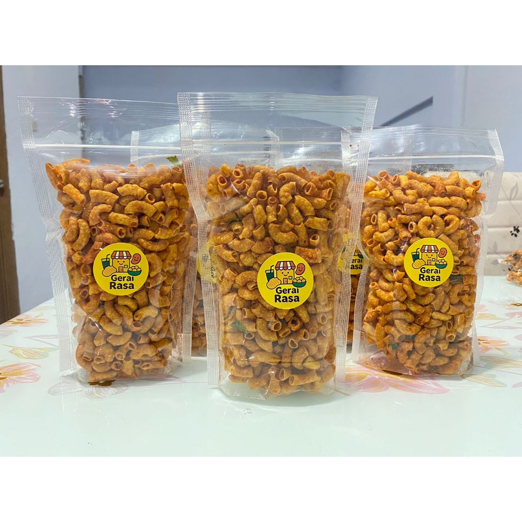 

Basreng Pedas Daun Jeruk 180 gram Cemilan / Basreng Pedas dan Original Renyah Gurih Kriuk