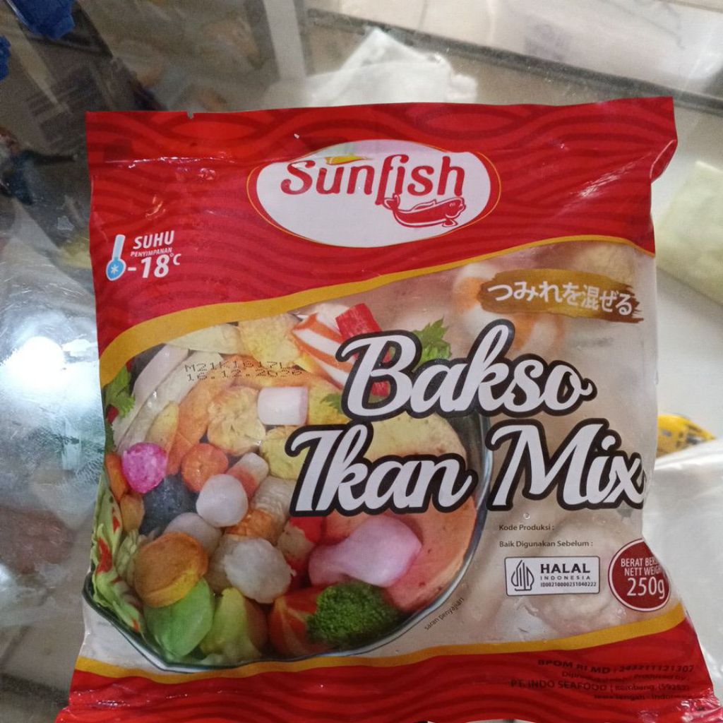 

Sunfish Bakso Mix 250gr