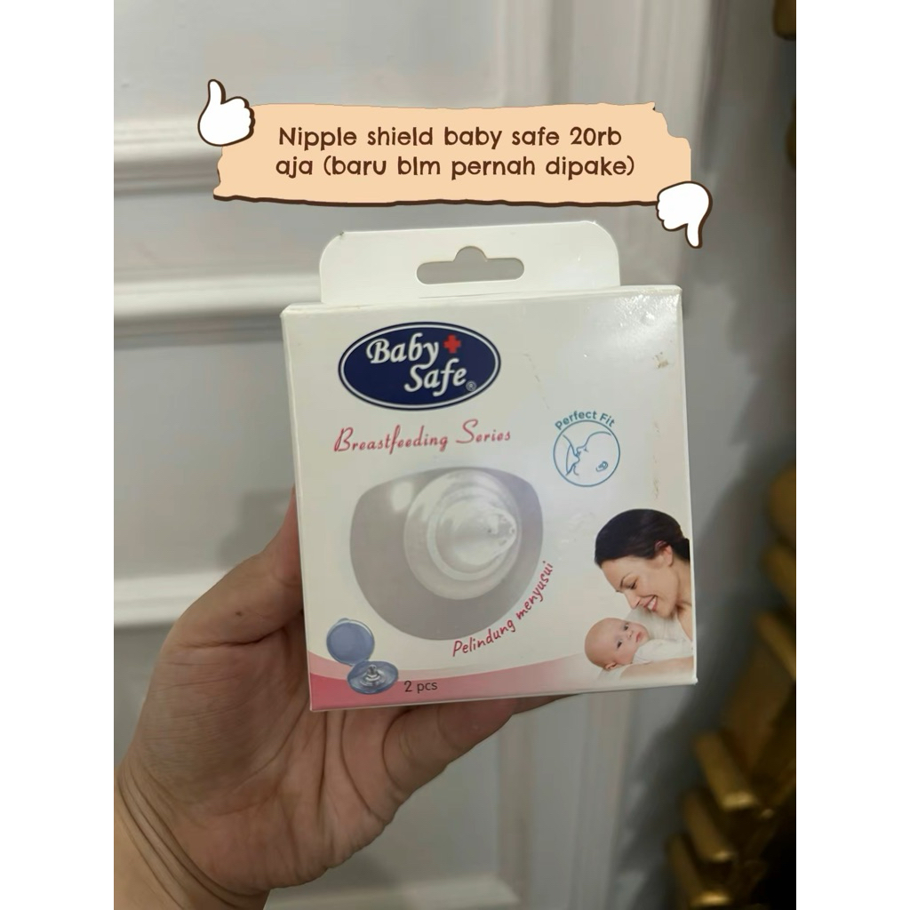 Baby safe nipple shield 2 pcs (+adm)