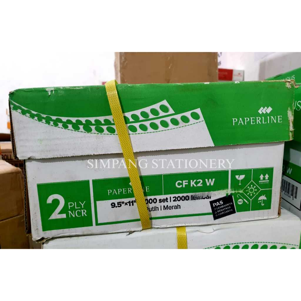 

Paperline Continous Form kecil / Nota Kasir CF 2 Ply 9,5 x 11 / box
