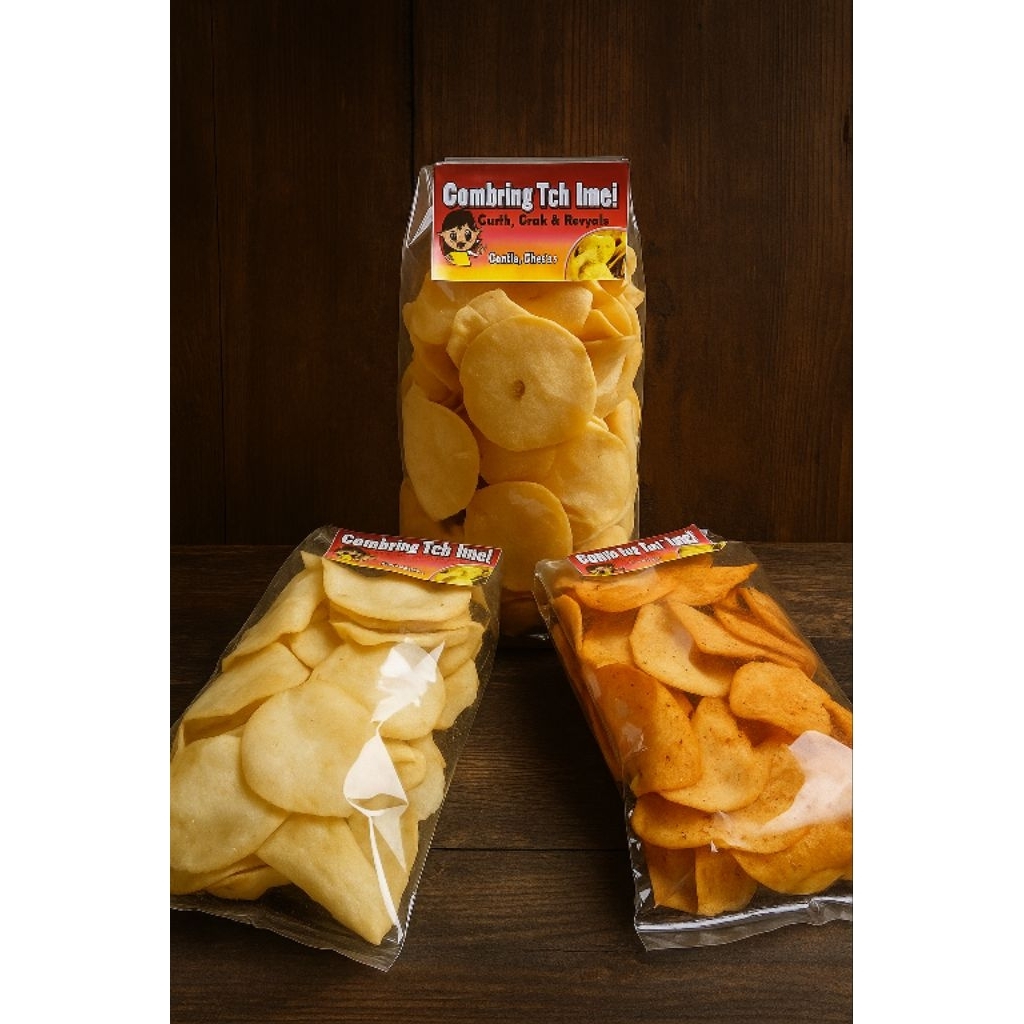 Combring original & pedas terbuat dari singkong cemilan khas bandung