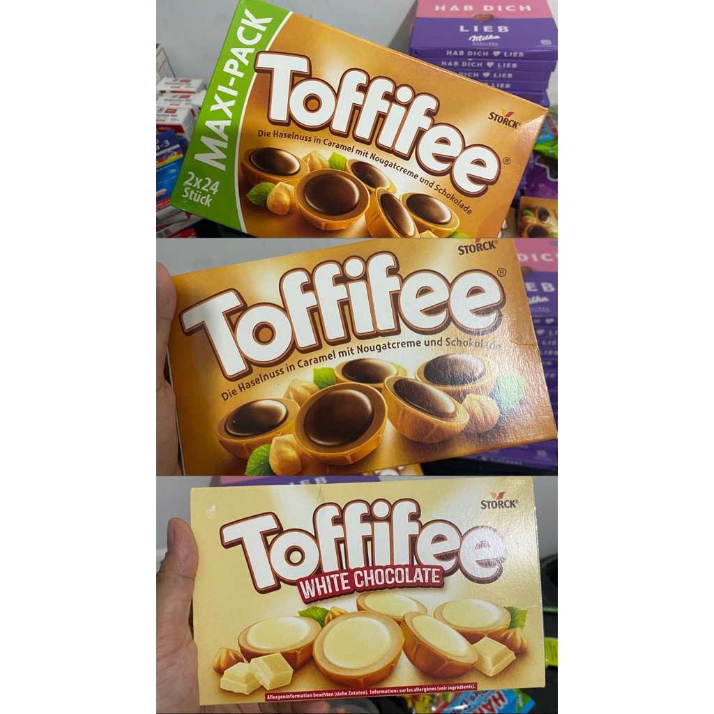 

Toffifee Chocolate German White, Caramel, and Maxi Pack