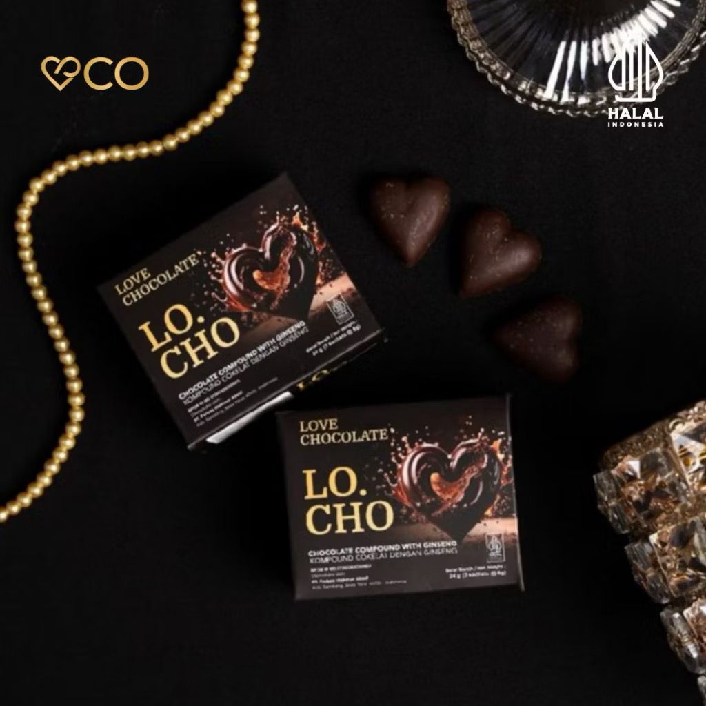 

Coklat untuk Hasrat Dewasa | LO.CHO Coklat Premium dengan Extract Ginsen Cemilan Elegan & Menarik untuk Momen Pasangan