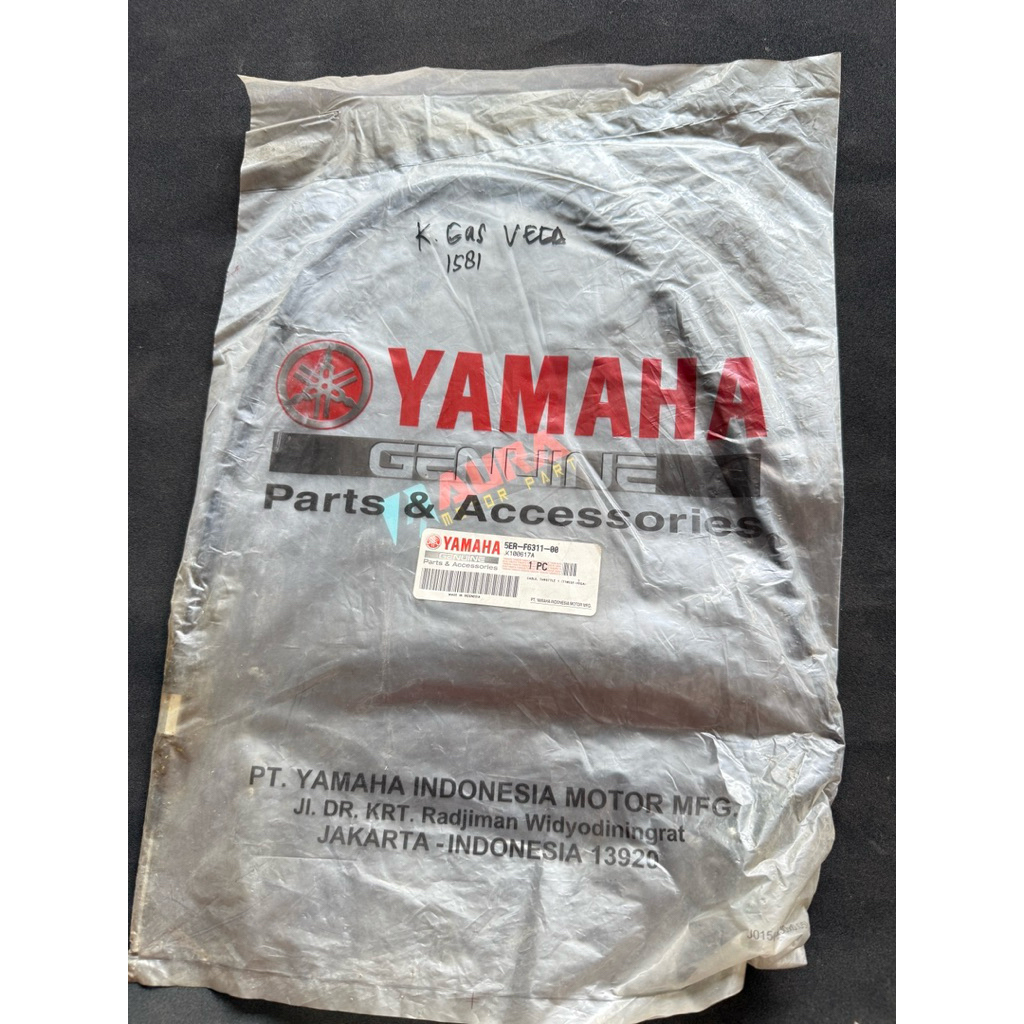 kabel throttle olor sulur tali gas Vega R lama 5ER-F6311-00  asli original Yamaha YGP