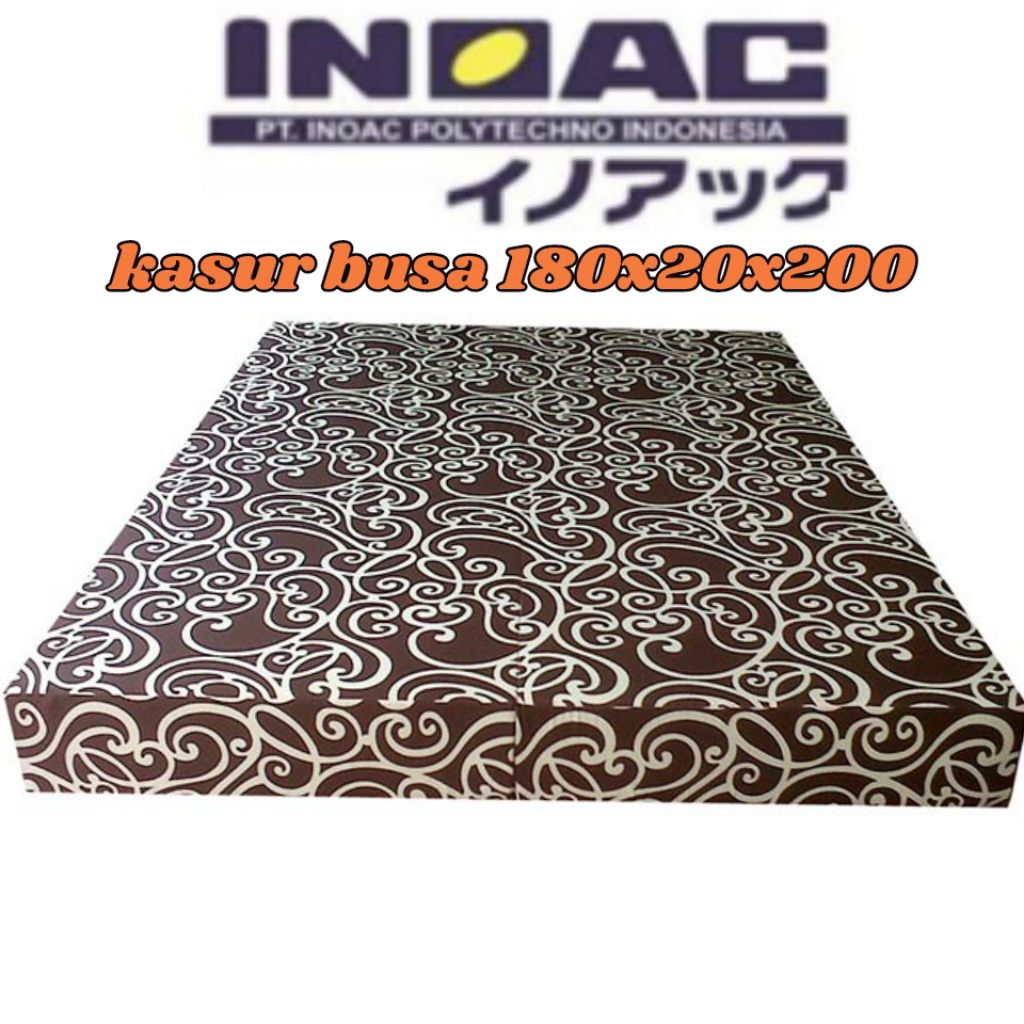 kasur busa inoac ukuran 180x20x200