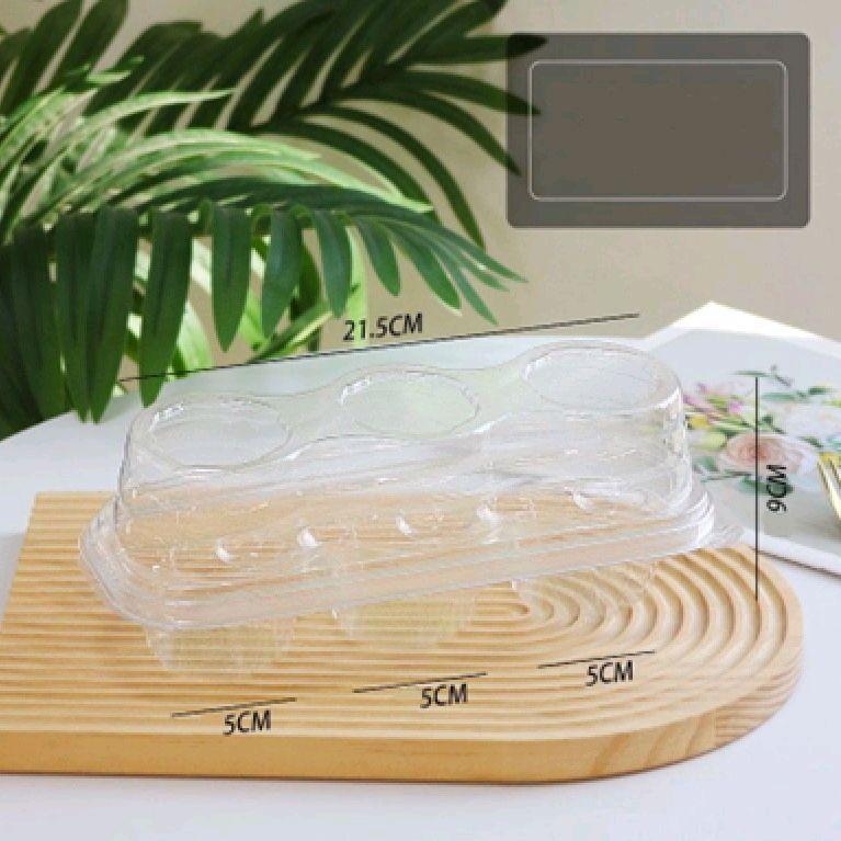 Blister Box Tray Mika Kue Cup Cake Sekat 3