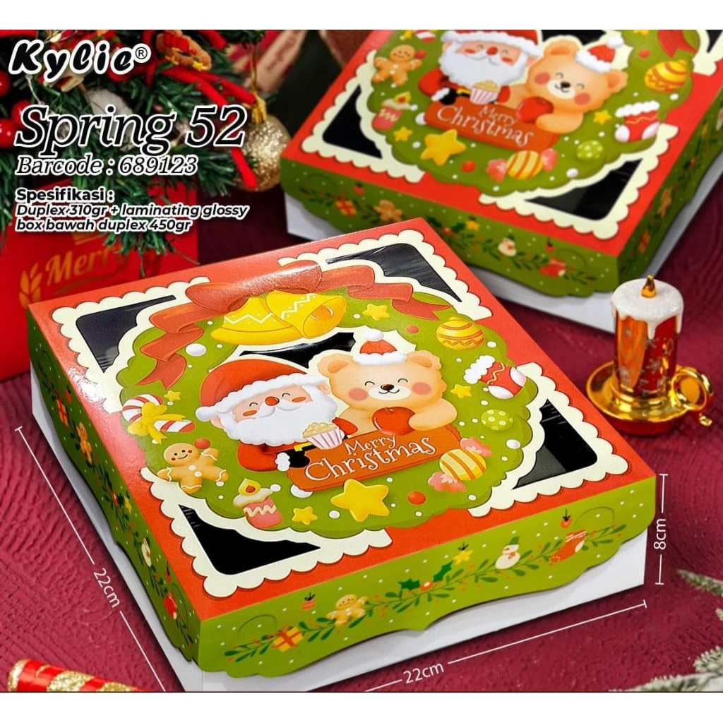 

Christmas Box Natal 22x22 x8cm Box Natal Kue bOlu Box Natal Kue Lapis Box Natal Brownies Kotak kue Natal Dus kue Natal Box packaging natal Box Natal 4 toples 300gr kotak Box Pudding Natal 22x22 box Imlek 22x22 Box Imlek 4 toples Kotak Box Imlek Bolu