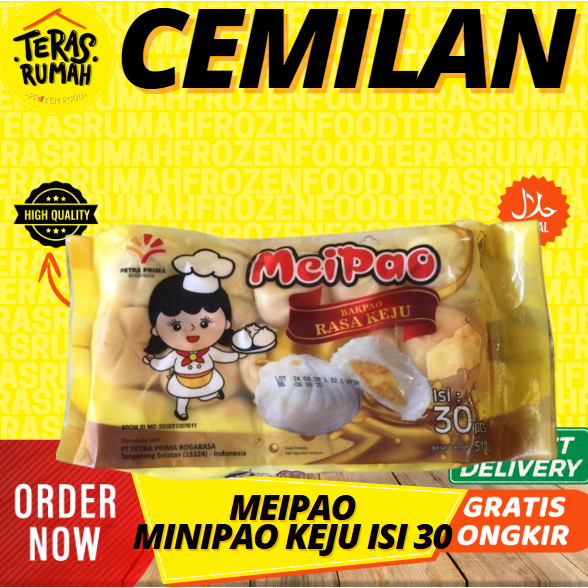 

MEIPAO MINIPAO BAKPAO RASA KEJU ISI 30