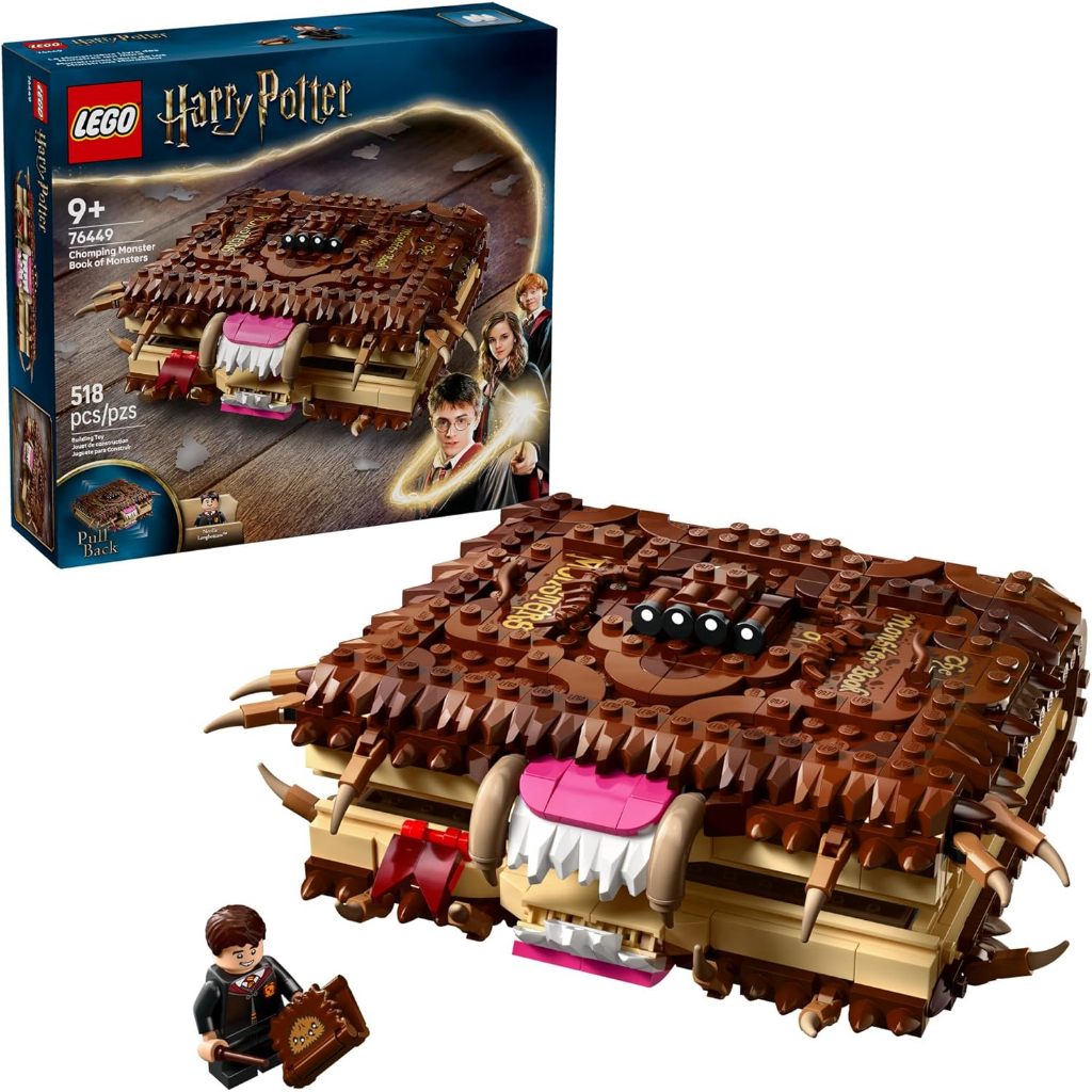 LEGO Harry Potter Chomping Monster Book of Monsters Kids Toy - Pretend Play Se