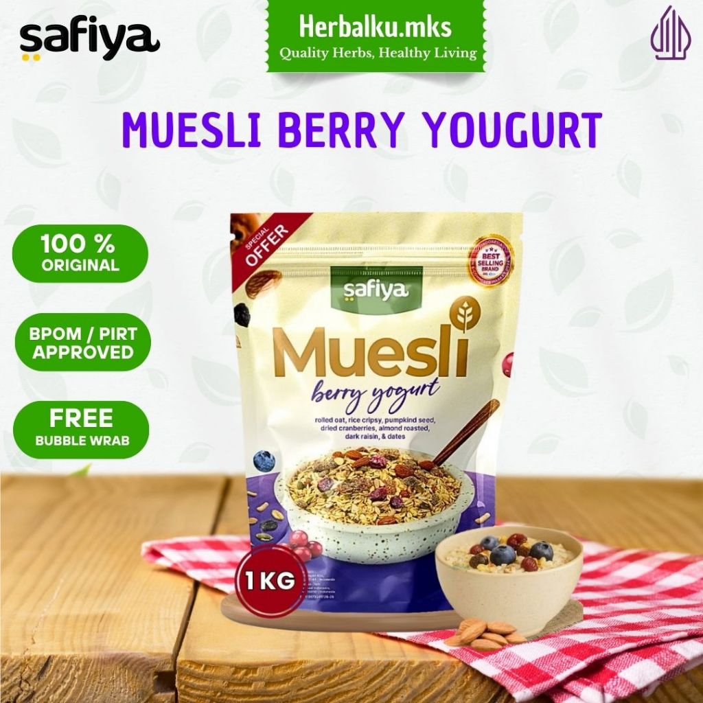 

Muesli Berry Yogurt Safiya 1 Kg
