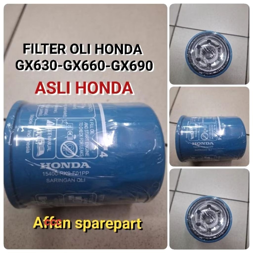 pilter oli mesin Honda gx690 ORIGINAL / Oil pilter HONDA GX690 ASLI