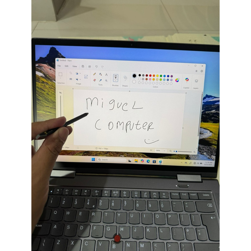 Laptop Lenovo thinkpad x1 yoga 2in1 Touchscreen Core i7 Gen 11 - RAM 32GB - 256GB