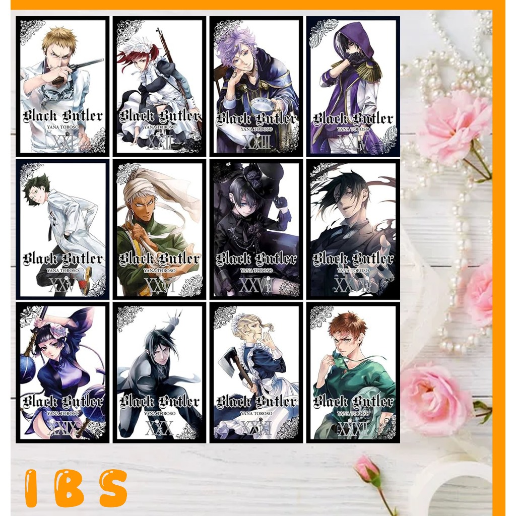 Komik manga Black Butler Vol. 1-32 (English)
