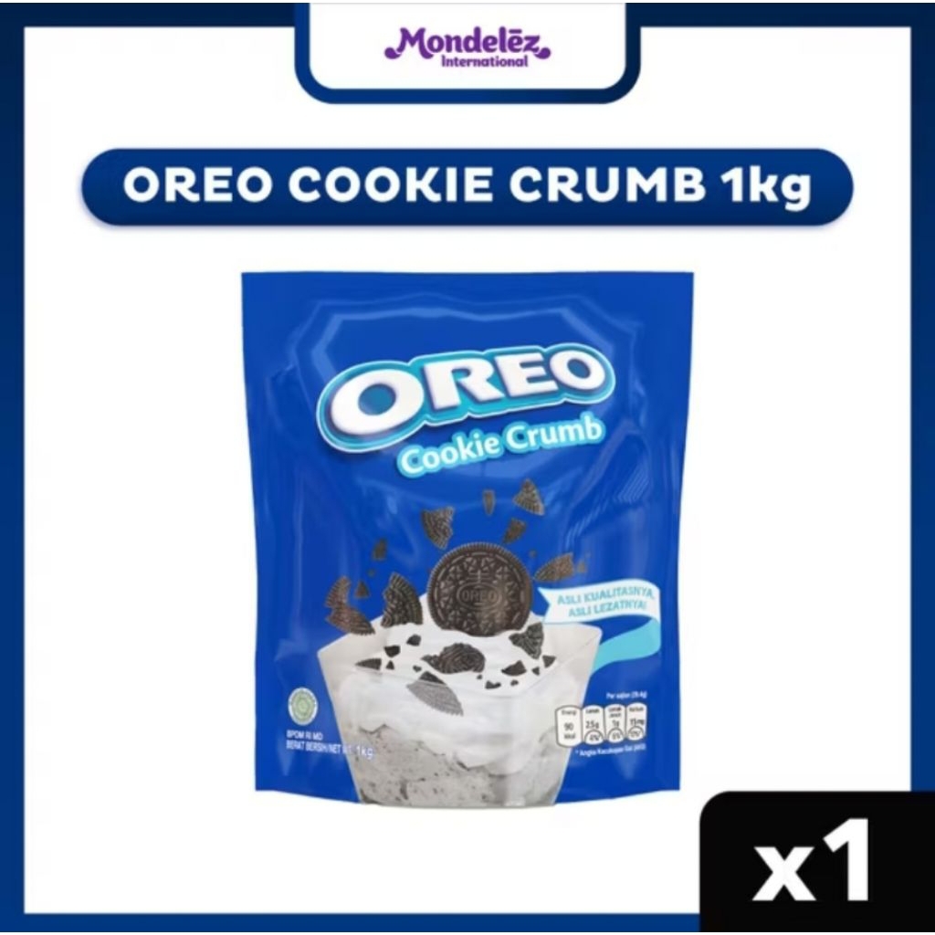 

OREO COOKIE CRUMB 1KG