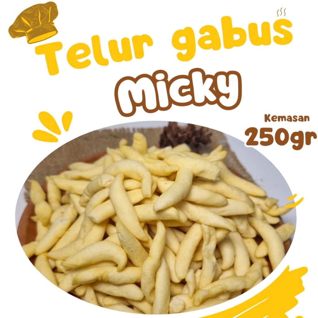 

Telur Gabus Keju Telor Gabus Rasa Keju 250Gram