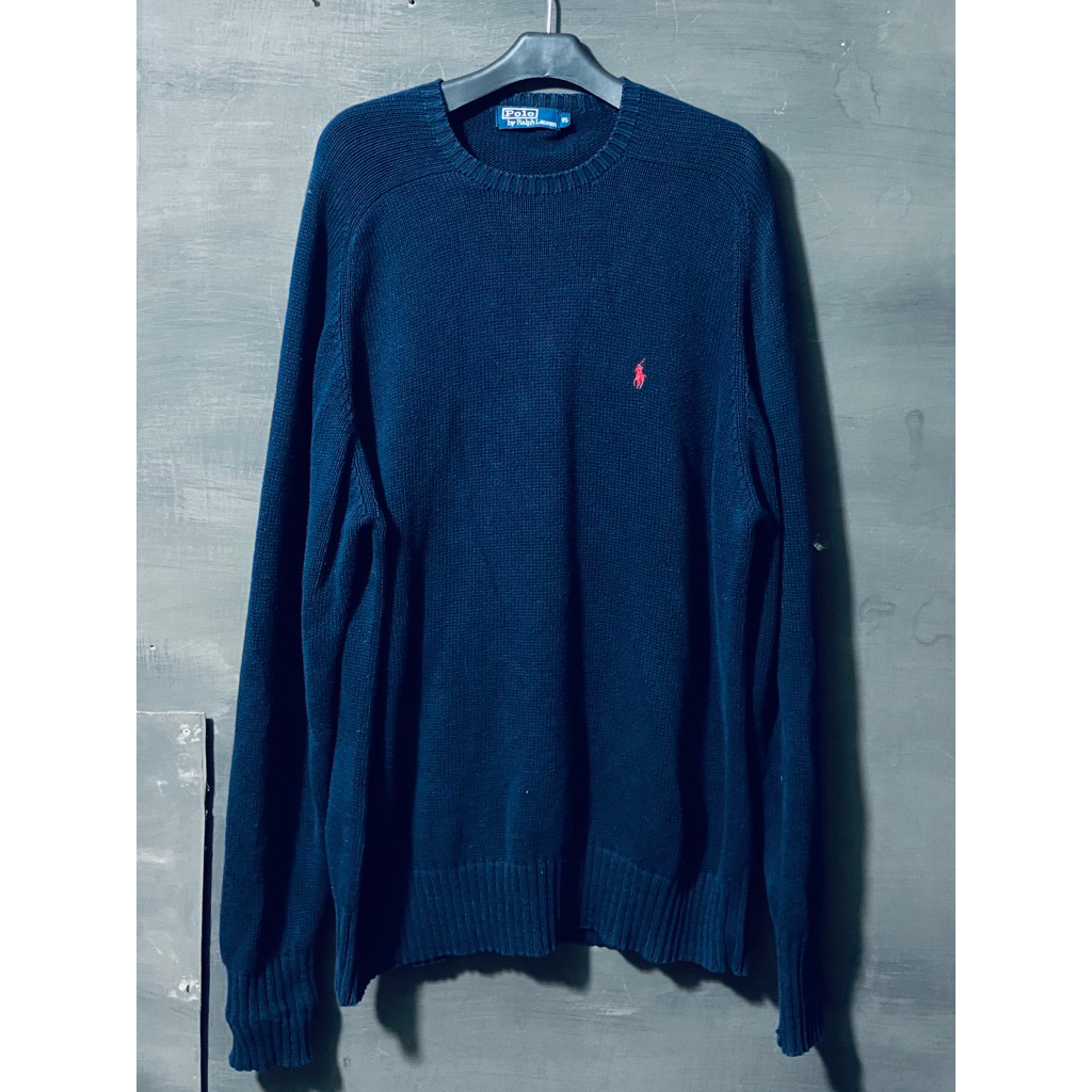 knitwear ralph lauren navy second original