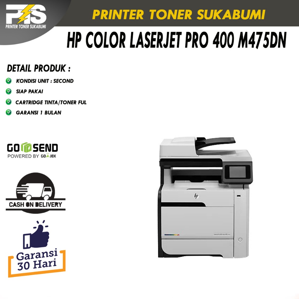 PRINTER HP LASERJET PRO 400 COLOR M475DN