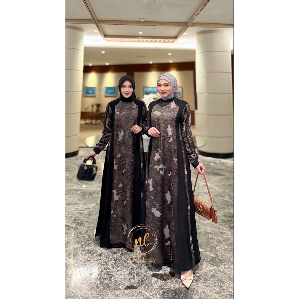 abaya maryam dress by new lusy /gamis abaya /abaya wanita