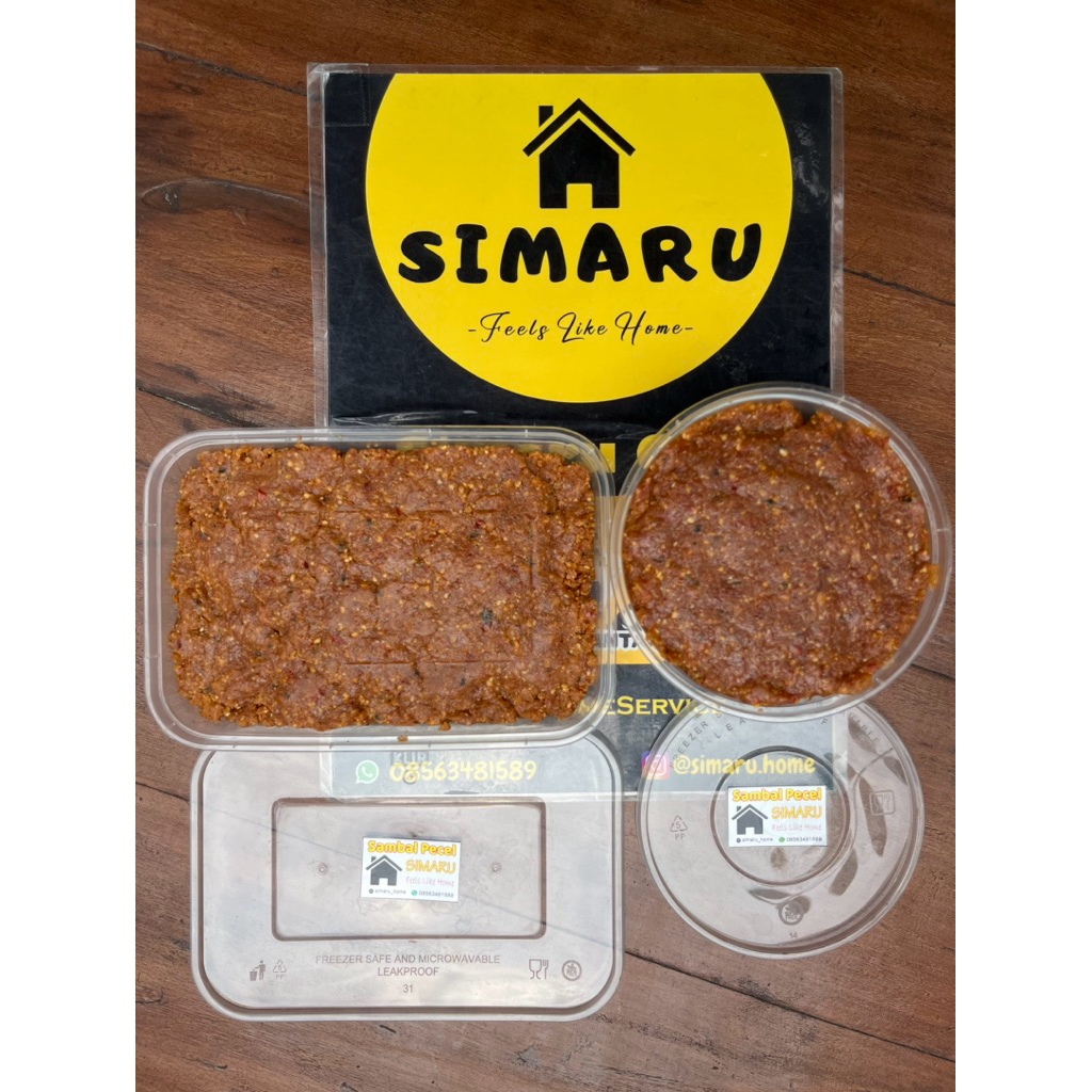

Sambel Pecel “SIMARU” - Level 2 Medium (Sambal Pecel - Sambal Kacang)