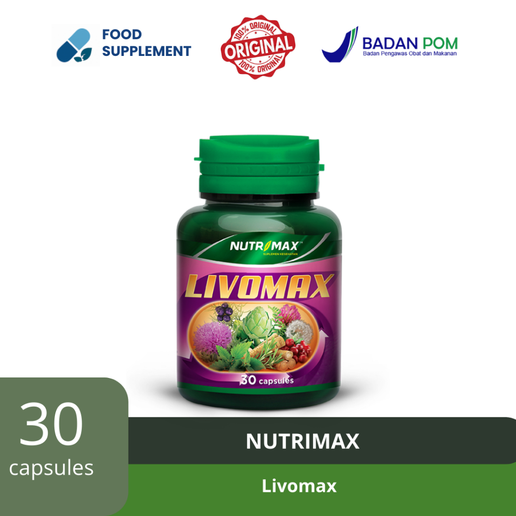 Nutrimax Livomax - 30 kapsul