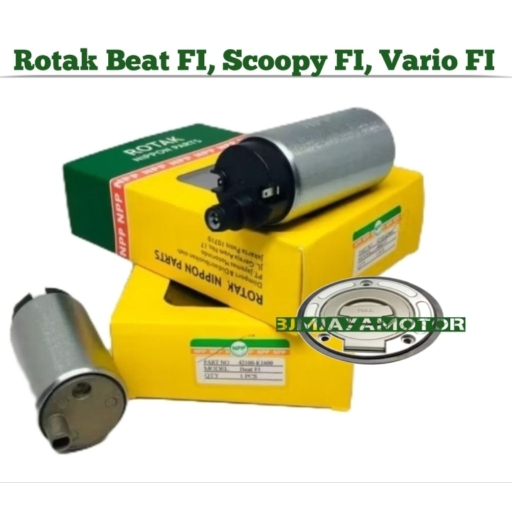 Rotak Dinamo Fuel pump, Beat FI, Scoopy FI, Vario FI Original merk NPP