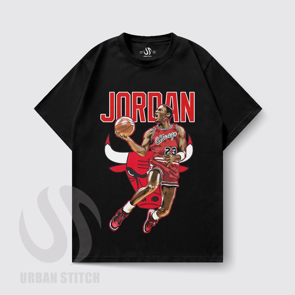 Kaos Oversize Basket Michael Jordan Champion / Kaos Oversize Retro Michael Jordan Chicago Bulls