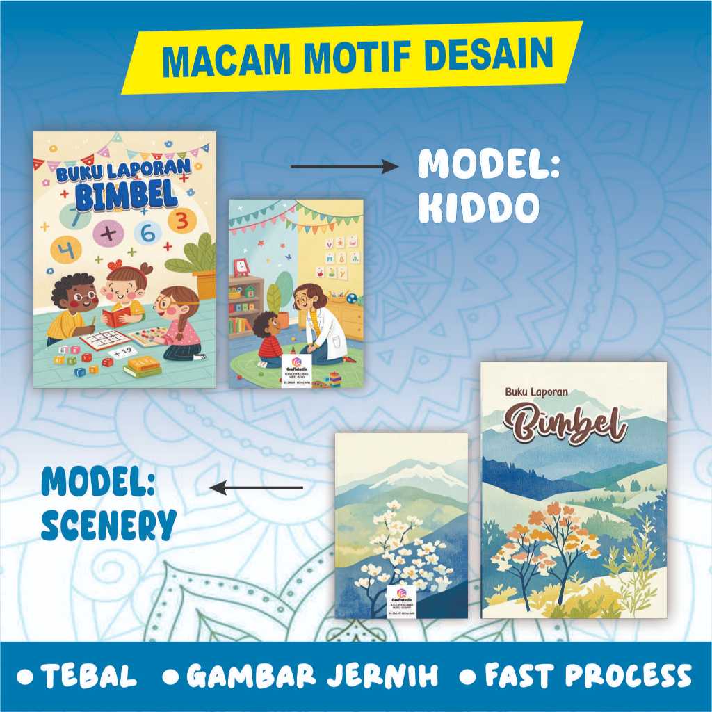 

BUKU LAPORAN BIMBEL BY GRAFISTETIK