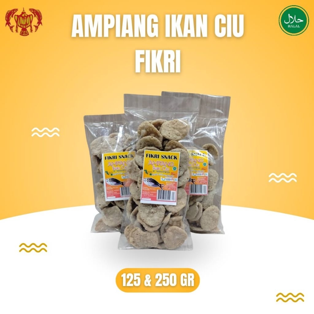 

Ampiang Ikan khas Bangka cap Fikri, 125gr & 250gr