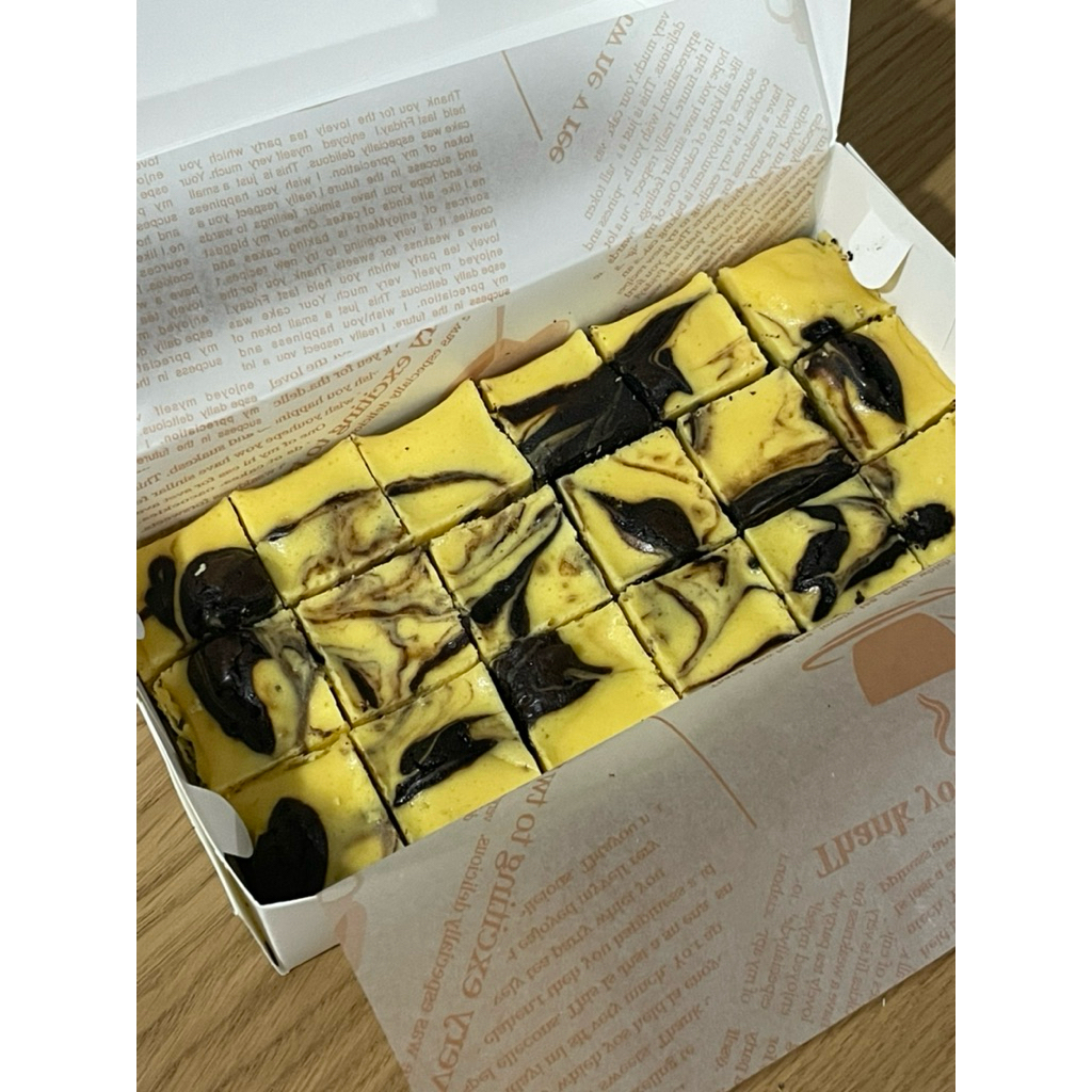 

Marble Cheese Brownies