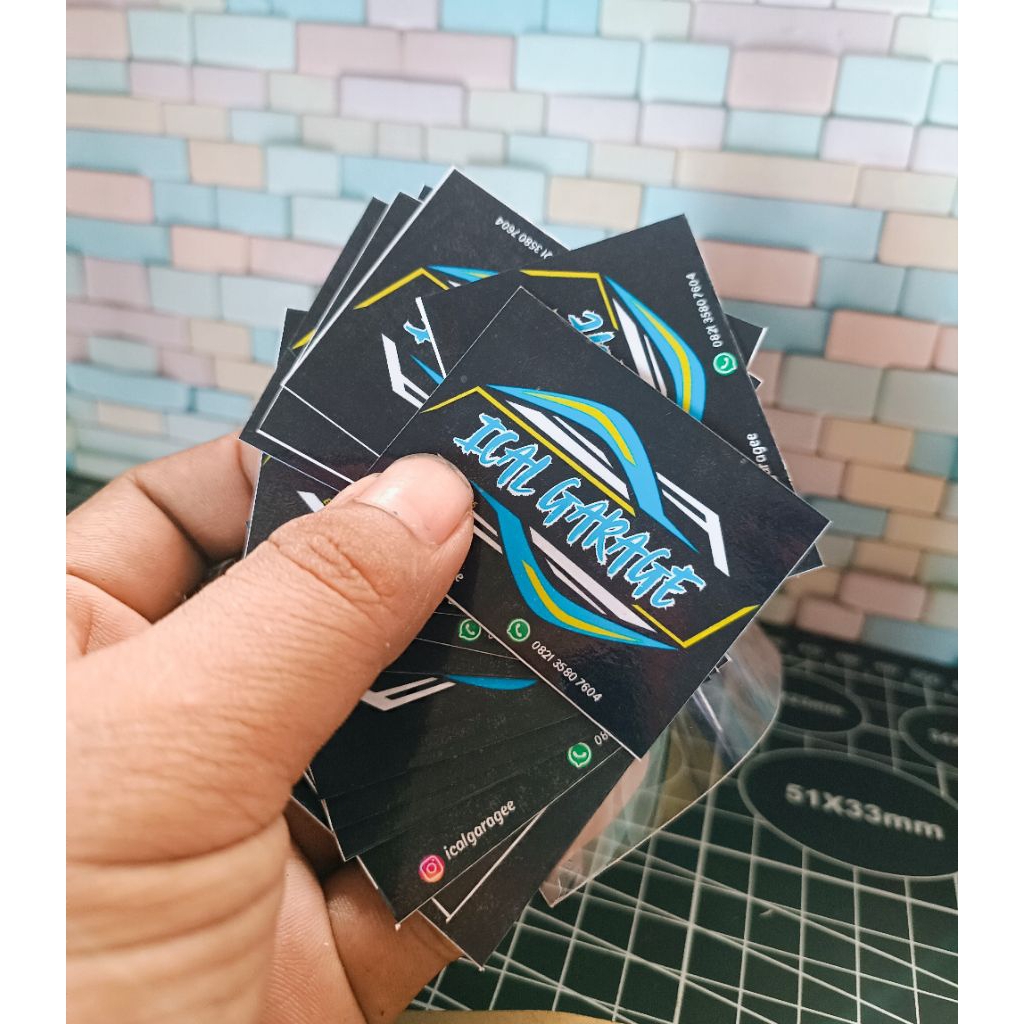 

STIKER DESAIN COSTUM | SATUAN | FREE EDIT | KERTAS CHOMO