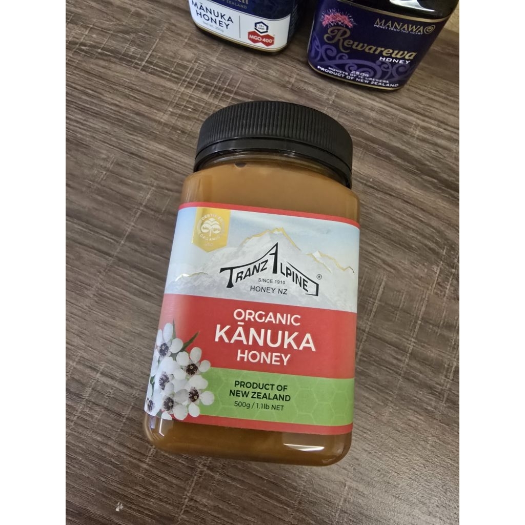 

Tranz Alpine Tranzalpine Organic Kanuka Honey 500gr