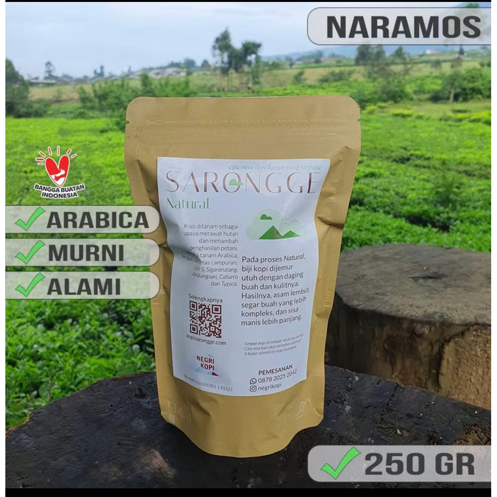 

Kopi Sarongge Bubuk Natural