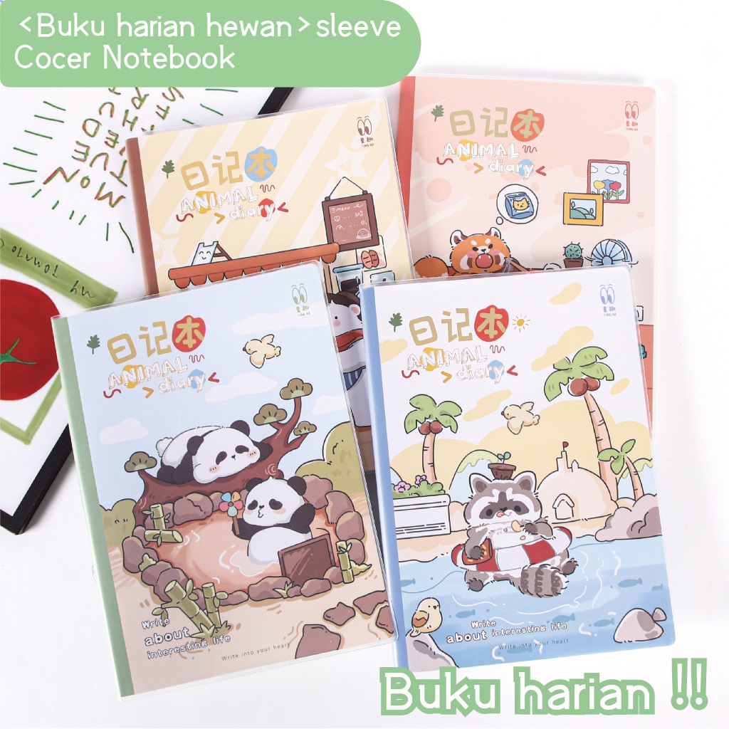 

Seri Buku Harian Hewan Bernilai Tinggi Buku Harian Siswa B5 Menebal 132 Halaman Kertas Kapal Tinta Lucu Buku Harian Cetak Hewan