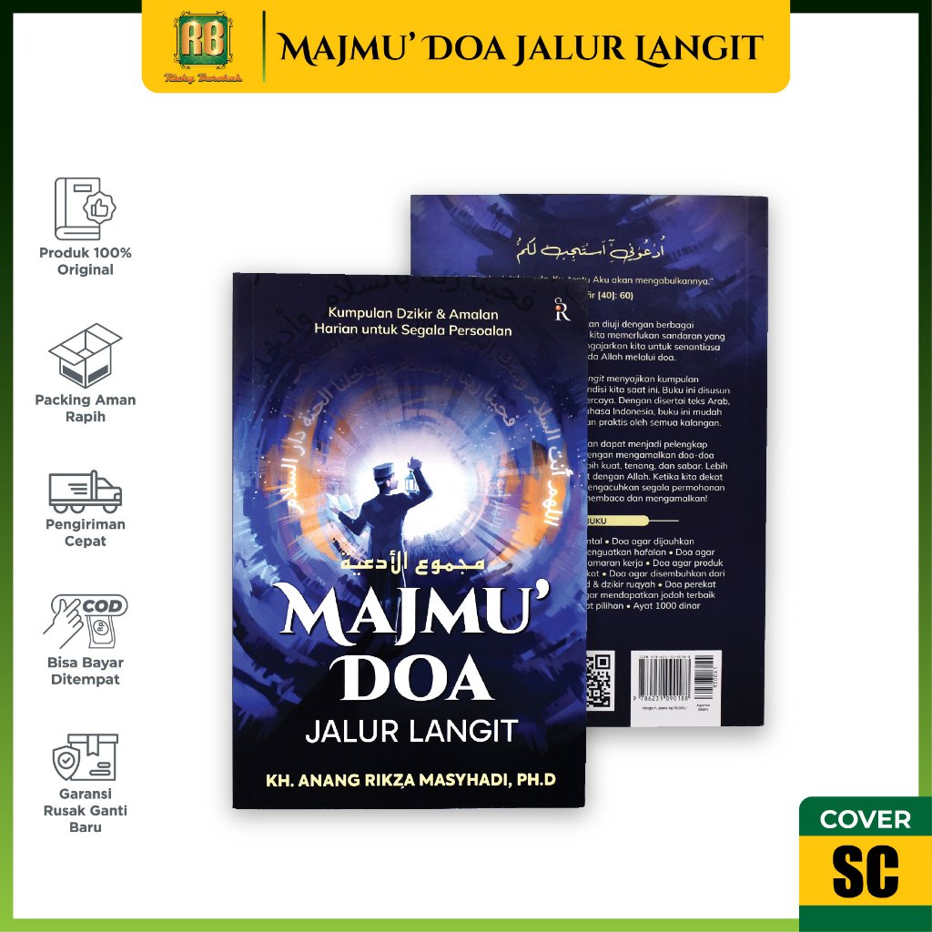 Buku Majmu’ Doa Jalur Langit Rene Islam Original Islami Kumpulan Doa Mustajab Lengkap