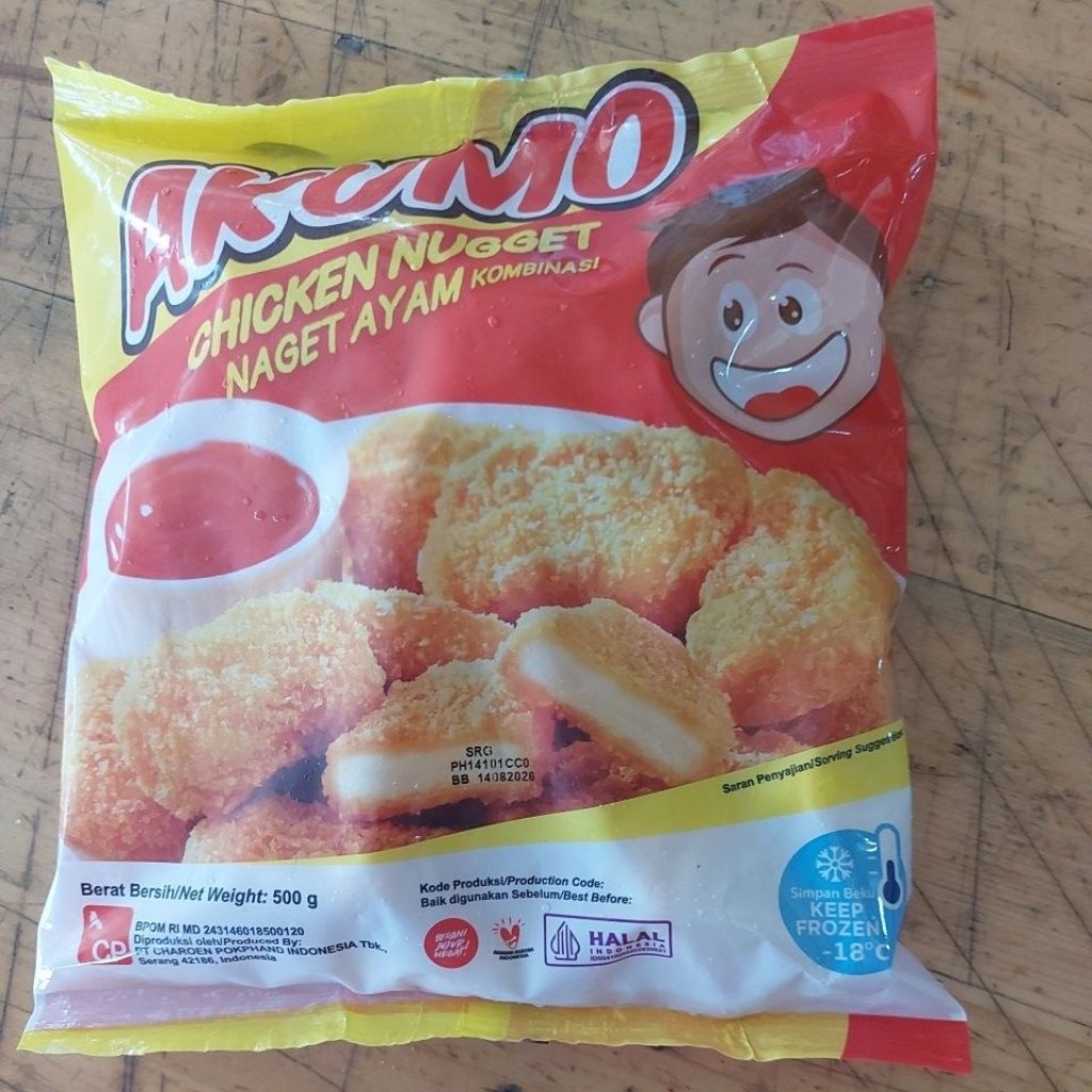 

AKUMO CHICKEN NUGGET 500GR