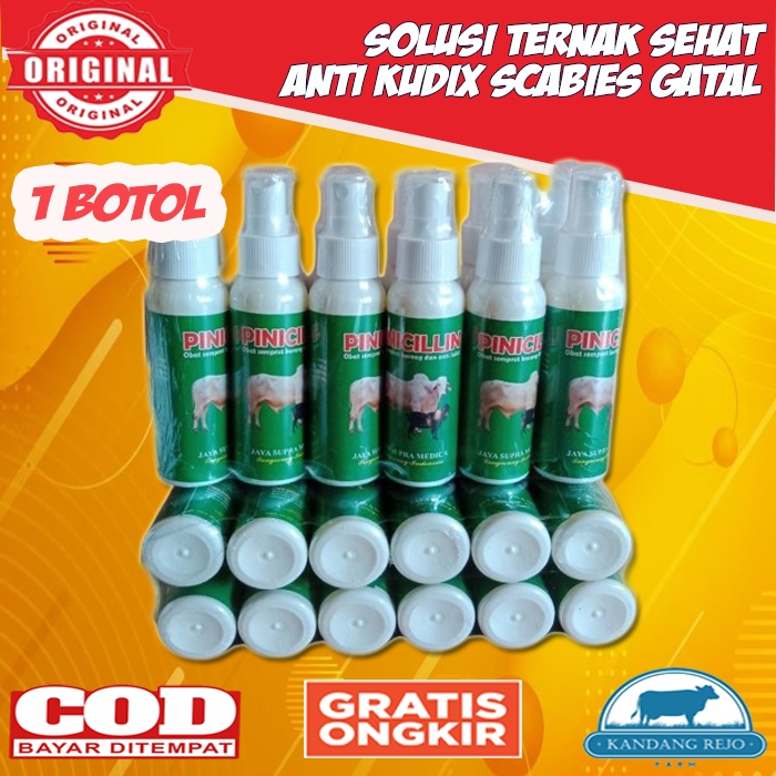 Pinicilin Pinisilin Spray Obat Koreng Luka Untuk Hewan Ternak