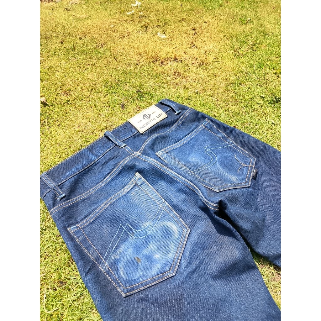 denim north up art blazingstar 15oz
