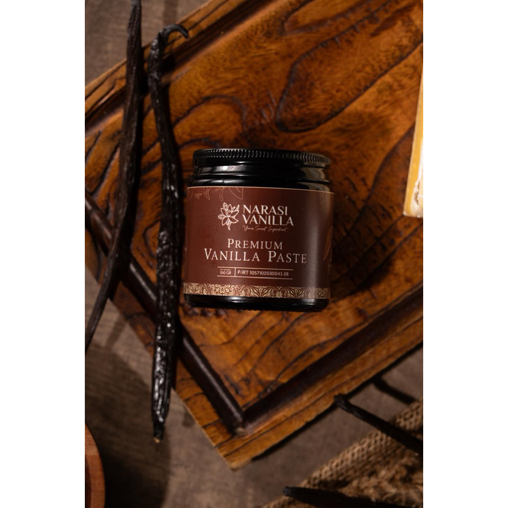 

Premium Vanilla Paste 100gr -Narasi Vanilla